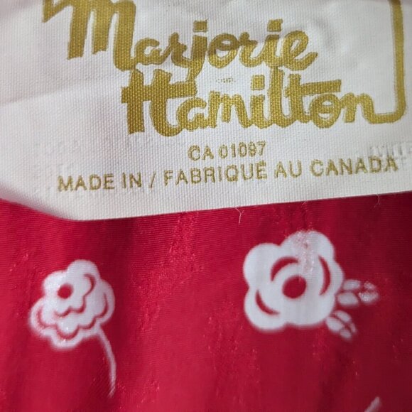 Vintage Marjorie Hamilton Jacquard Dress - Picture 3 of 7